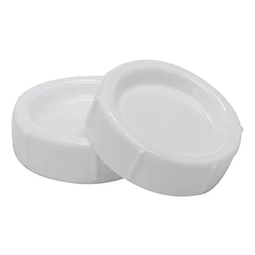 Wide Neck Storage Travel Caps Replacement - 2 Pack