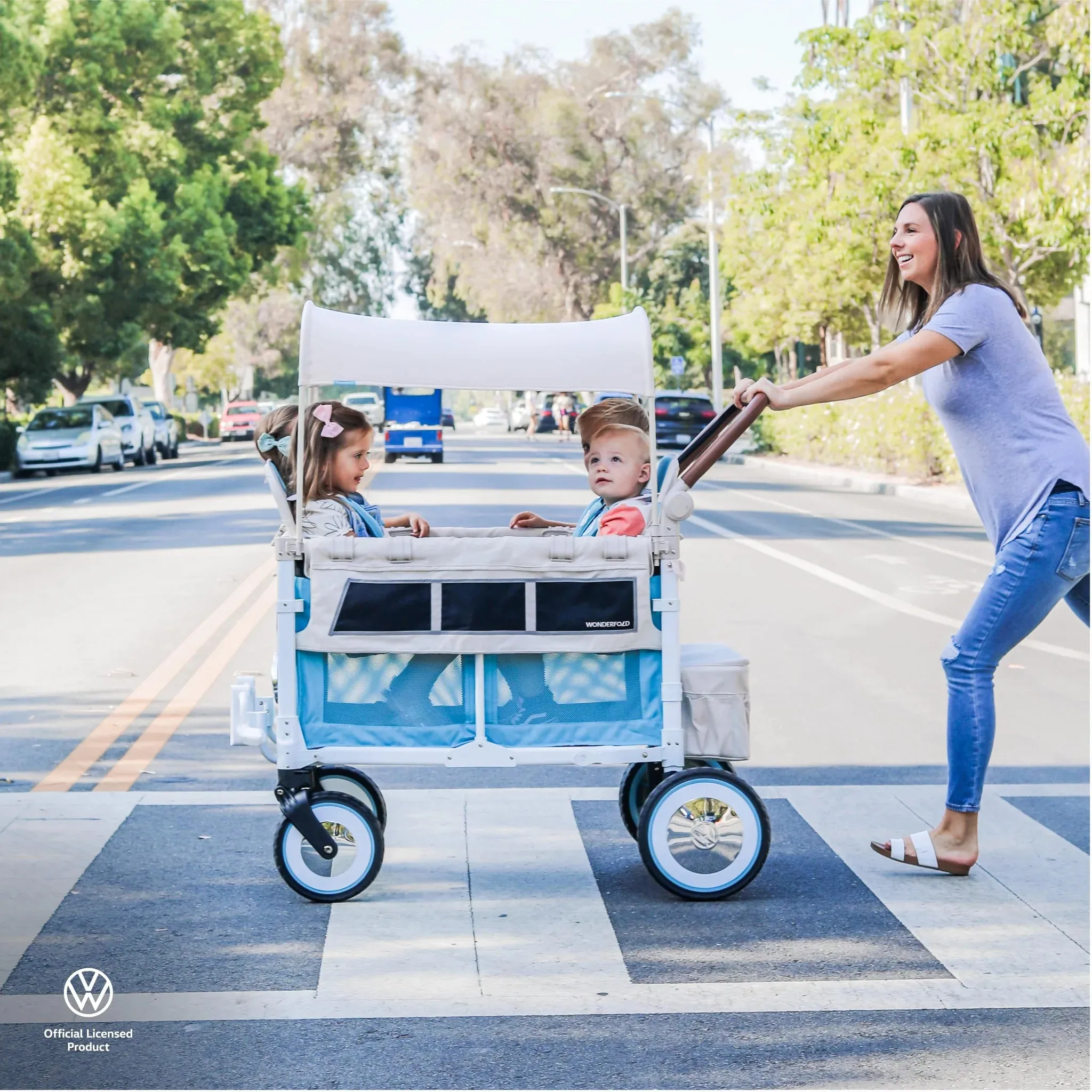 Wonderfold Special Edition VW4 Volkswagen Stroller Wagon